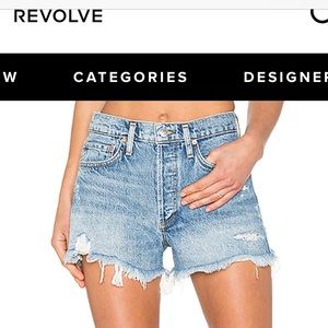 AGOLDE Parker Vintage Cutoff Short - Swapmeet